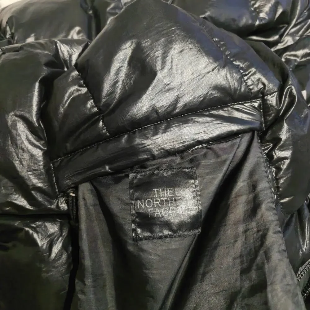 Vintage The North Face Summit Series 900 LTD Down Jacket Black Medium Shiny